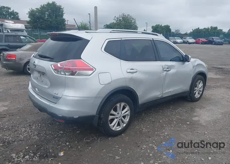 2014 Nissan Rogue Sv из США, поврежденный, VIN 5N1AT2MT3EC784588